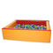 Игровые комплексы, качели, горки - Сухой бассейн с мягких модулей Kidigo Прямоугольник 2,0 х 1,5 м (MMSB8)