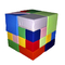 Ігрові комплекси, гойдалки, гірки - М'який конструктор Tia-Sport Кубик Рубика 28 елементів (sm-0411) (772)
