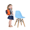 Детская мебель - Детский стул Тауэр Вaby SDM пластиковый Голубой (hub_cKMU85255)