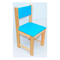 Детская мебель - Детский стульчик ИГРУША №25 Голубой (13869)