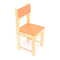 Детская мебель - Детский стульчик ИГРУША №28 Оранжевый (22658)