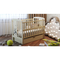 Детская мебель - Кровать детская Дубик-М Жирафик на шарнирах с подшипником + откидная боковина с ящиком слоновая кость (27542222)