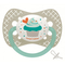 Товари для догляду - Пустушка силіконова симетрична Canpol Babies Cupcake Сіра від 6 до 18 місяців (23 / 283_grey) (23/283_grey)