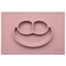 Товари для догляду - Силіконова тарілка килимок EZPZ Happy mat рожевий (HAPPY MAT BLUSH)