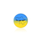 Бижутерия и аксессуары - Брошь-значок BROCHE Добрый вечер Карта Украины Всё будет хорошо! разноцветная BRBF112632 (1289)