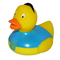 Іграшки для ванни - Качечка гумова LiLaLu FunnyDucks Прапор UA L1910