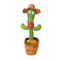 Фігурки персонажів - Говорящий танцюючий кактус Trend-mix з зеленим капелюхом і підсвічуванням Dancing Cactus 32 см Різнобарвний (tdx0008298)