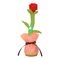 Фигурки персонажей - Говорящий танцующий Цветок Роза Trend-mix 35 см Красный (tdx0008293)