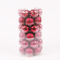 Аксессуары для праздников - Шарики стеклянные Flora D 3,8 см 36 шт Красный (44571) (MR62924)