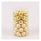 Аксессуары для праздников - Шарики стеклянные Flora D 2,5 см 48 шт Золотистый (40242) (MR62942)