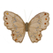 Аксесуари для свят - Декоративний метелик на кліпсі BonaDi Бежевий (117-912) (MR35131)