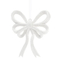 Аксессуары для праздников - Подвеска новогодняя Flora Бант Белый (11326) (MR35237)
