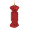 Аксессуары для праздников - Подвеска новогодняя Flora Конфетка 8,5 см Красный (12294) (MR62709)