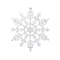 Аксессуары для праздников - Елочное украшение Elena 12 см Белый (801-160) (MR63040)