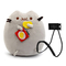 Подушки - Мягкая игрушка Pusheen cat с чипсами Серый + Подарок (vol-1046)