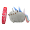 Подушки - Комплект М'яка іграшка кіт-єдиноріг веселка Pusheen cat і Антистрес іграшка Mokuru (vol-720)