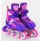 Ролики дитячі - Роликові ковзани світло на передньому колесі Best Roller PVC колеса 30-33 Violet (98855)