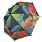Парасольки і дощовики - Дитяча парасолька-тростина Paolo Rossi "Тачки" для хлопчика Різнобарвна 008-2