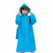 Зонты и дождевики - Плащ-дождевик детский Lesko 615 Beach M водонепроницаемый Голубой (8237-29965)