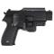 Стрелковое оружие - Детский пистолет на пульках "Sig Sauer 226" Galaxy G26+ черный с кобурой (41456)