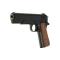 Стрілецька зброя - Іграшковий пістолет на кульках "Colt M1911 Classic" Galaxy G13 метал-пластик чорний (32242)