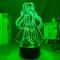 Ночники, проекторы - Настольный светильник-ночник Шиноа Хиираги Shinoa Hiragi Последний серафим Owari no Seraph 16 цветов USB (20979) Bioworld
