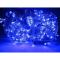 Аксессуары для праздников - Светодиодная гирлянда Lampiki на 200 LED синяя 8 режимов от сети для помещения и улицы под накрытием (33f0b72f)