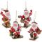 Аксессуары для праздников - Подвесные фигурки Santa on a Snowboard BonaDi DP186315