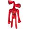 Персонажи мультфильмов - Мягкая игрушка 35см UKC Сиреноголовый Siren Head Красный (16341059109)