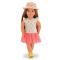 Ляльки - Лялька Our Generation Клементин у сукні з капелюшком 46 см (BD31138Z)