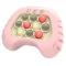 Антистрес іграшки - Електронний Поп Іт Антистрес Дитячий 4 Режима і Підсвічування Pop It Pro SV Toys Рожевий (638)