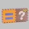 Пазли - Ігровий килимок-пазл масажний TK Union Group 16 деталей Різнокольоровий (98660)