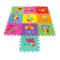 Пазлы - Детский игровой коврик мозаика EVA Растения M 0386 10 частей Разноцветный