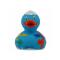 Іграшки для ванни - Каченя гумове LiLaLu FunnyDucks Глобус L1617