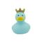 Игрушки для ванны - Уточка резиновая LiLaLu FunnyDucks Голубая в короне L1927