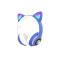 Портативные колонки и наушники - Беспроводные Bluetooth-наушники с ушками Cat Ear VZV-24M/8079 LED Синие (30149931В)