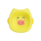 Товары по уходу - Детская ванночка для купания Свинка Little Bean SV01 37х37 см Желтый (485)