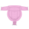 Товары по уходу - Матрасик-коврик для ванной Bestbaby 331 с креплениями Розовый (8383-31533)