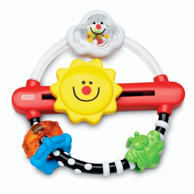 Брязкальця, прорізувачі - Брязкальце Веселе сонечко Fisher-Price (K7191) (К7191)