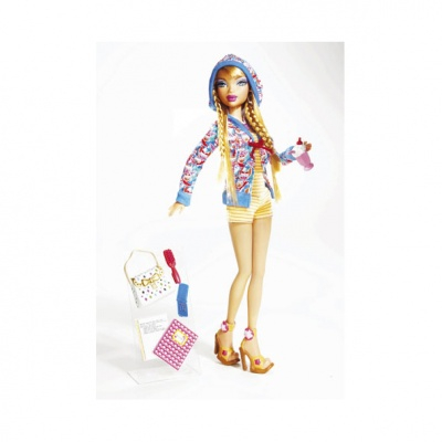 Ляльки - Лялька Кенеді Barbie в кофті з капюшоном (М3960)
