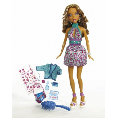 Ляльки - Лялька Вестли в короткому бірюзовому платті Barbie (Л9214)
