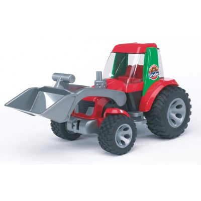 Транспорт и спецтехника - Трактор   с погрузчиком из серии Roadmax  Bruder (20102)