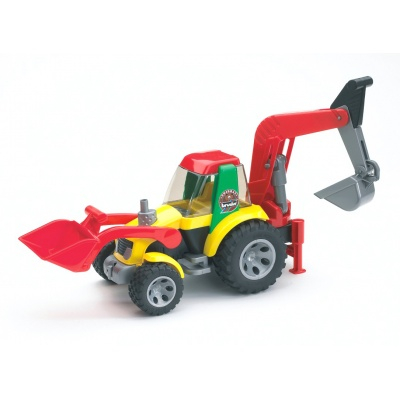 Транспорт і спецтехніка - Трактор-екскаватор із навантажувачем BRUDER (20105)