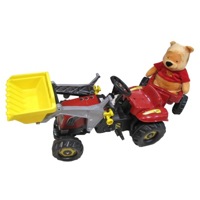 Толокары - Толокар Трактор с прицепом и ковшом Rolly Toys (23127) (023127 )