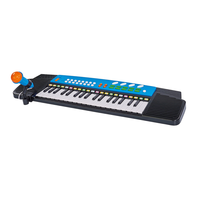 Музичні інструменти - Дитячий музичний інструмент Електросинтезатор з вбудованим мікрофоном Simba (6835071)