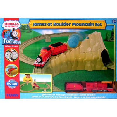 Залізниці та потяги - Іграшка Залізниця Джеймс і гірський валун TOMY (5690)