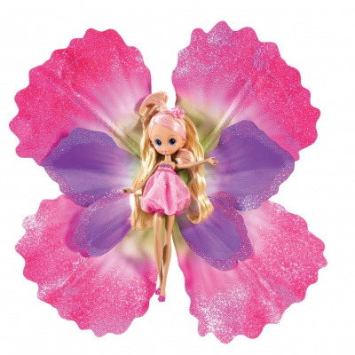 Куклы - Кукла Дюймовочка в цветке Barbie Большой цветок (Р3613)