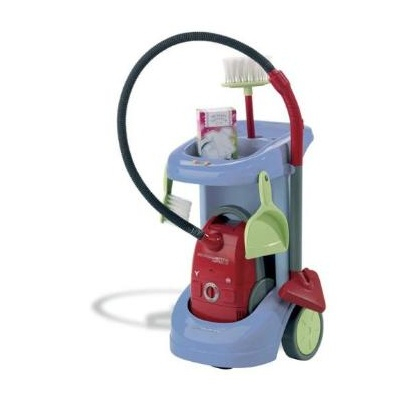 Дитячі кухні та побутова техніка - Ігровий набір Візок для прибирання Smoby (26472)