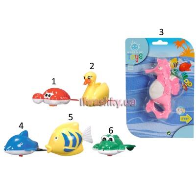 Іграшки для ванни - Міні-рибки; 12 видів 7298608 Simba (7298608)