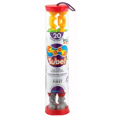 Конструкторы с уникальными деталями - Конструктор Tube 20 ZOOB (11021)